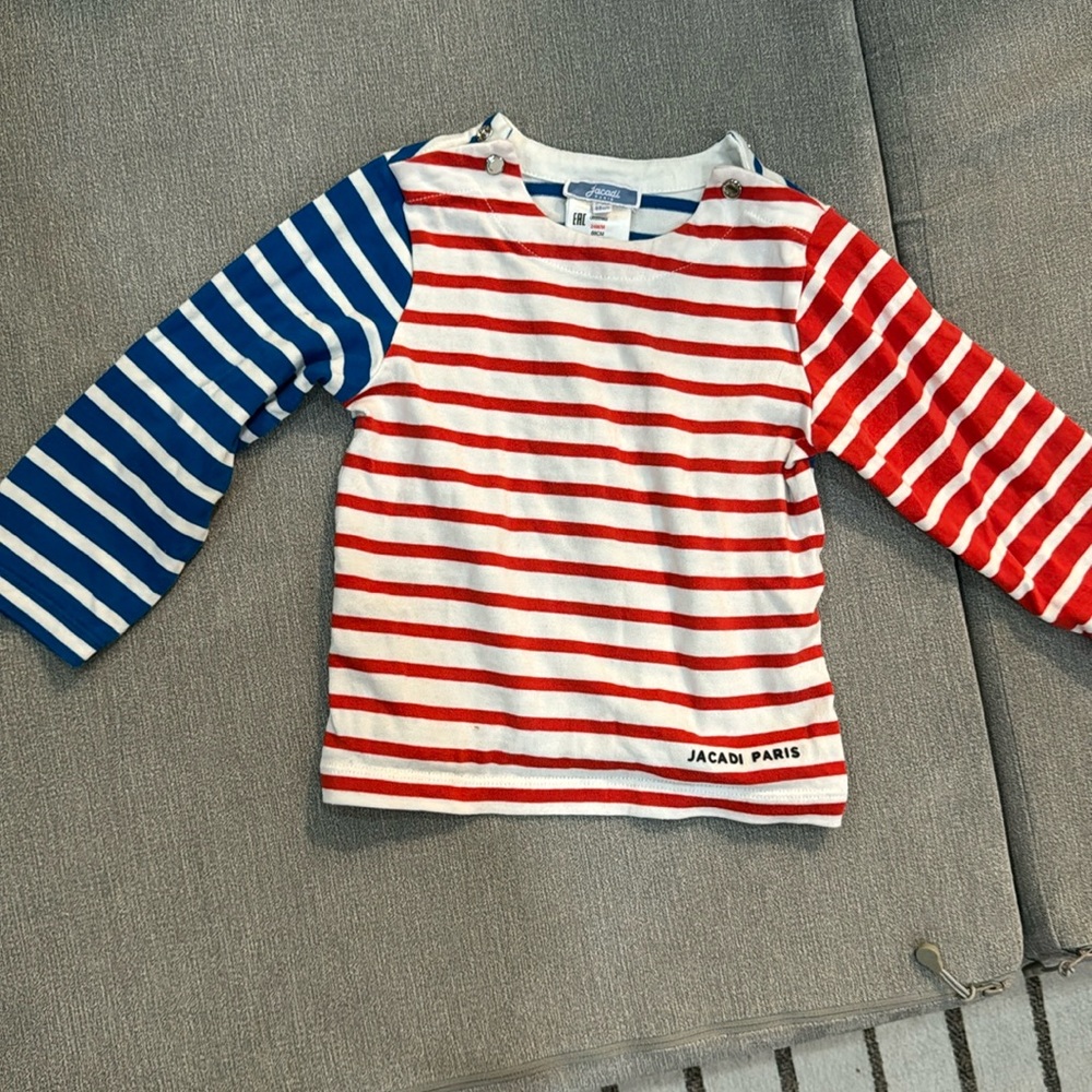 Jacadi Paris boy’s striped shirt 24 months